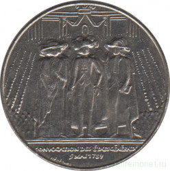 Монета. Франция. 1 франк 1989 год. 200 лет Законодательному собранию.
