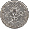 Монета. Великобритания. 2 шиллинга (флорин) 1938 год.
