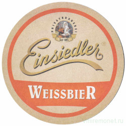Подставка. Пивоварня "Einsiedler Weissbier", Германия.