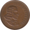 Монета. Южно-Африканская республика. 1 цент 1966 год. Аверс - "SUID-AFRIKA". ав.