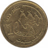 Монета. Монако. 10 сантимов 2002 год. ав.