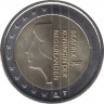 Монеты. Нидерланды. Набор евро 8 монет 2007 год. 1, 2, 5, 10, 20, 50 центов, 1, 2 евро. ав.
