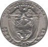 Монета. Панама. 0.01 бальбоа 1982 год. ав.