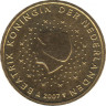 Монета. Нидерланды. 10 центов 2007 год. ав.