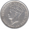 Монета. Ньюфаундленд. 10 центов 1941 год. рев.