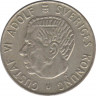 Монета. Швеция. 1 крона 1965 год. рев.