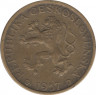Монета. Чехословакия. 1 крона 1957 год. ав.