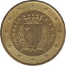 Монета. Мальта. 50 центов 2008 год. ав.