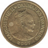 Монета. Дания. 10 крон 2007 год. Международный полярный год - Белый медведь. рев.