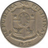 Монета. Филиппины. 10 сентимо 1972 год.