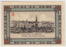 Бона. Нотгельд. Германия. Город Апольда. 50 пфеннигов 1921 год. Реверс 1. Вариант 36.3.b.1. рев.