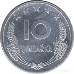 Монета. Албания. 10 киндарок 1964 год.