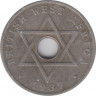 Монета. Британская Западная Африка. 1 пенни 1937 год. (KN). ав.