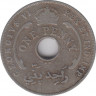 Монета. Британская Западная Африка. 1 пенни 1937 год. (KN). рев.