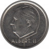 Монета. Бельгия. 1 франк 1997 год. BELGIE. рев.