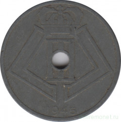 Монета. Бельгия. 25 сантимов 1945 год. BELGIE-BELGIQUE.