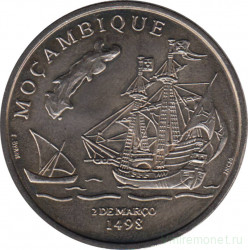Монета. Португалия. 200 эскудо 1998 год. Мозамбик.