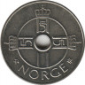  Монета. Норвегия. 1 крона 1997 год. рев.