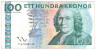 Банкнота. Швеция. 100 крон 2001 год. Тип 65а(1).