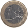 Монета. Словакия. 1 евро 2009 год.