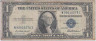 Банкнота. США. 1 доллар 1935 год. Синяя печать. W. Тип 416D2f.