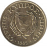 Монета. Кипр. 2 цента 1985 год. рев.
