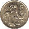 Монета. Кипр. 2 цента 1985 год. ав.