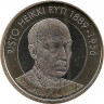 Аверс. Монета. Финляндия. 5 евро 2017 год. Президент Финляндии Ристо Рюти.