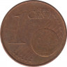 Монета. Австрия. 1 цент 2005 год. рев.
