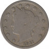 Монета. США. 5 центов 1911 год. ав.