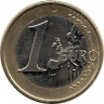 Монета. Австрия. 1 евро 2010 год.