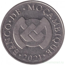 Монета. Мозамбик. 2 метикала 2021 год.