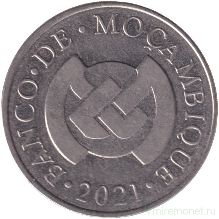 Монета. Мозамбик. 2 метикала 2021 год.