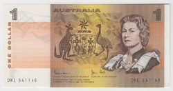 Банкнота. Австралия. 1 доллар 1982 год. Тип 42d.