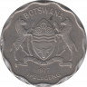 Монета. Ботсвана. 1 пула 1977 год. рев.