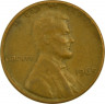 Монета. США. 1 цент 1965 год. ав