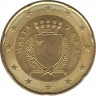 Монета. Мальта. 20 центов 2008 год. ав.