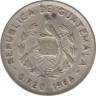 Монета. Гватемала. 5 сентаво 1964 год. ав.