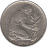 Монета. ФРГ. 50 пфеннигов 1994 год. Монетный двор - Штутгарт (F). ав.