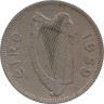 Монета. Ирландия. 2 шиллинга (флорин) 1959 год. ав.