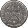 Монета. Германия. Третий Рейх. 1 рейхсмарка 1934 год. Монетный двор - Мюнхен (D). рев.