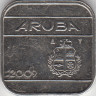 Монета. Аруба. 50 центов 2009 год. ав.