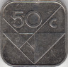 Монета. Аруба. 50 центов 2009 год. рев.