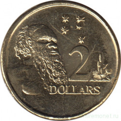 Монета. Австралия. 2 доллара 2020 год.