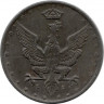 Монета. Польша. 10 фенигов 1918 год.