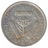 Монета. Южно-Африканская республика (ЮАР). 3 пенса 1938 год.