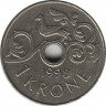  Монета. Норвегия. 1 крона 1998 год. ав.