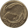 Монета. Новая Зеландия. 1 доллар 2013 год. рев.