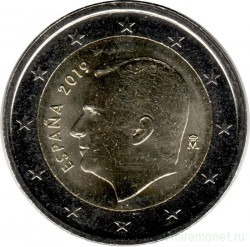 Монеты. Испания. Набор евро 8 монет 2019 год. 1, 2, 5, 10, 20, 50 центов, 1, 2 евро.