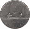 Монета. Канада. 1 доллар 1979 год. ав.